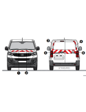 Kit de balisage pour Fiat Scudo  - Classe 1 ou Classe 2