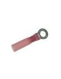 Cosse à œil thermorétractable rouge Ø6 mm – Étanche IP68 | PG Distribution