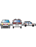 KIT BALISAGE POUR CITROËN NEMO KIT BALISAGE  CLASSE 1 OU CLASSE 2