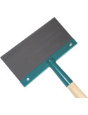 Racloir de Coffreur 300 mm - Lame Acier Boulonnée & Manche Bois 130 cm