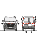 KIT BALISAGE POUR RENAULT MASTER CLASSE 1 OU CLASSE 2