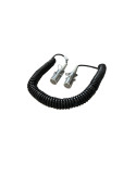 Cordon Électrique Spirale 7 Pôles 24S - 7M avec Prises Métal | PG Distribution