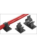 CLIP SERRE CABLE ADHESIF 12 MM NYLON