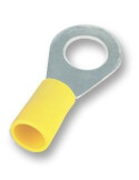 COSSE PREISOLEE JAUNE   A ŒIL TROU DE 4 mm