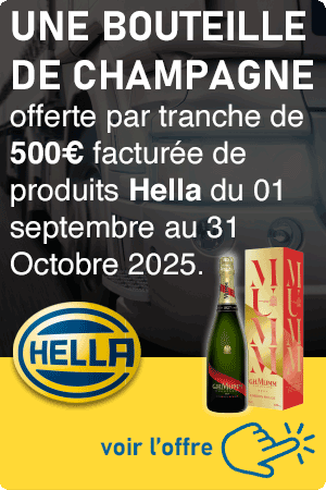 Offre spéciale Champagne HELLA