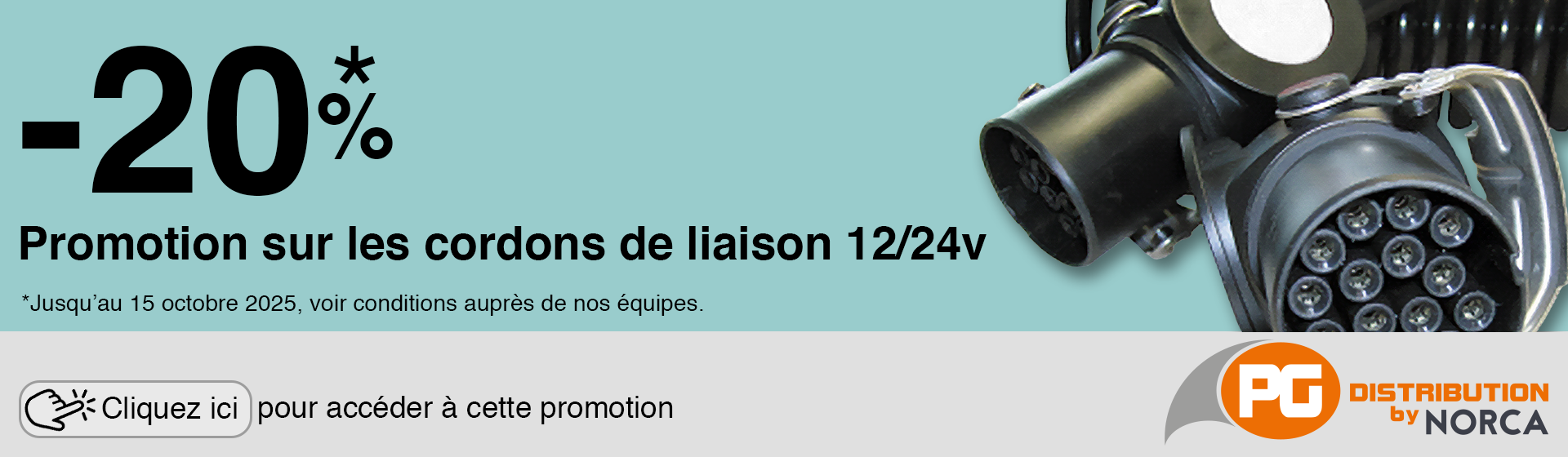 Promotions sur les cordons!